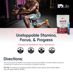 IDLife Blueberry Crush Work-15 Sticks travel-friendly option for daily routines