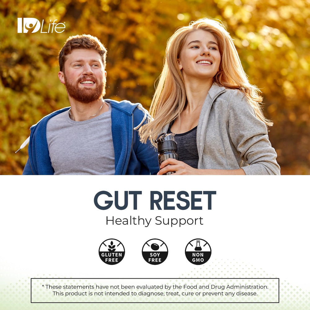 IDLife Cleanse+ herbal blend highlights nutrients supporting healthy elimination.