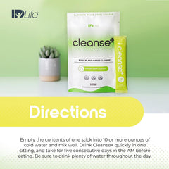 IDLife digestive wellness routine with Cleanse+ suggests versatile usage.