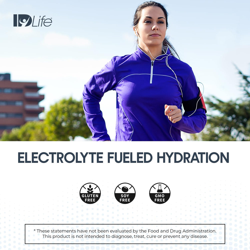 IDLife Grape Hydrate in shaker bottle, ready to mix.