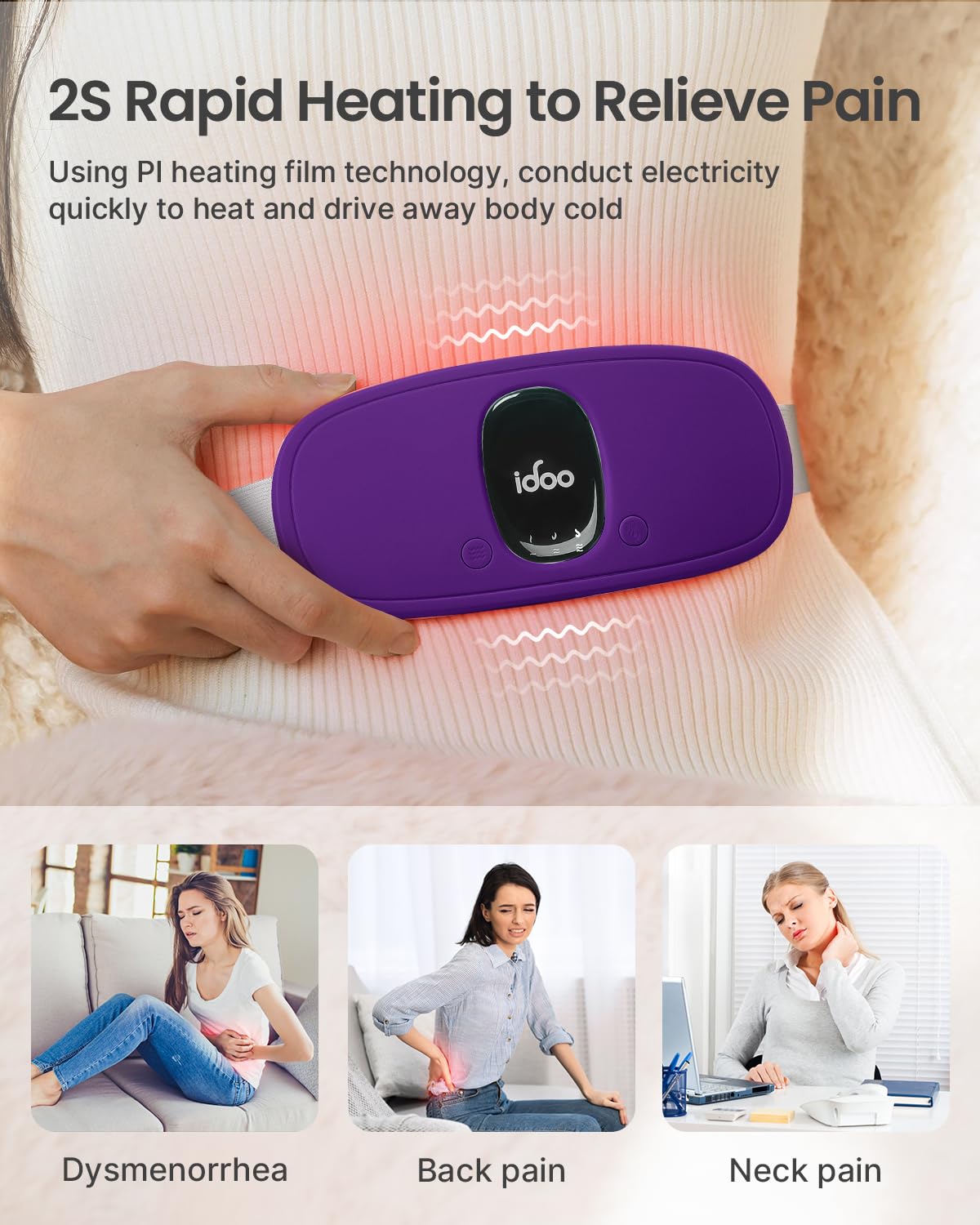 iDOO graphene fast heating technology delivers rapid warmth