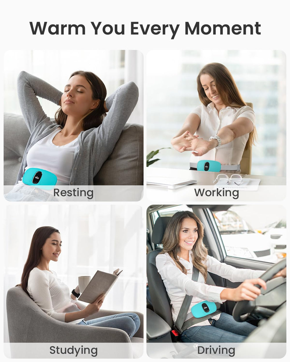 iDOO auto-off safety feature for worry-free sessions.