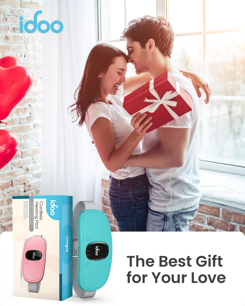 iDOO heating pad makes a thoughtful gift for loved ones.