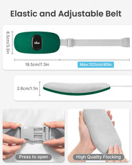 iDOO Travel Heating Pad quick-heat feature in action