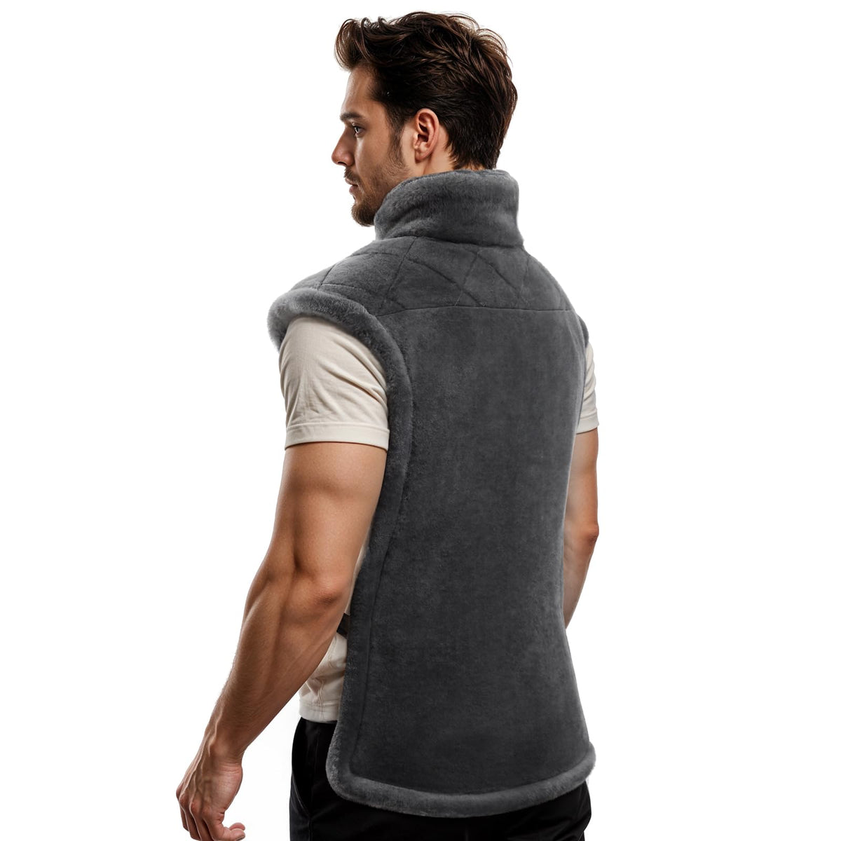 iDOO XXL back and shoulders heating pad provides full upper body warmth.
