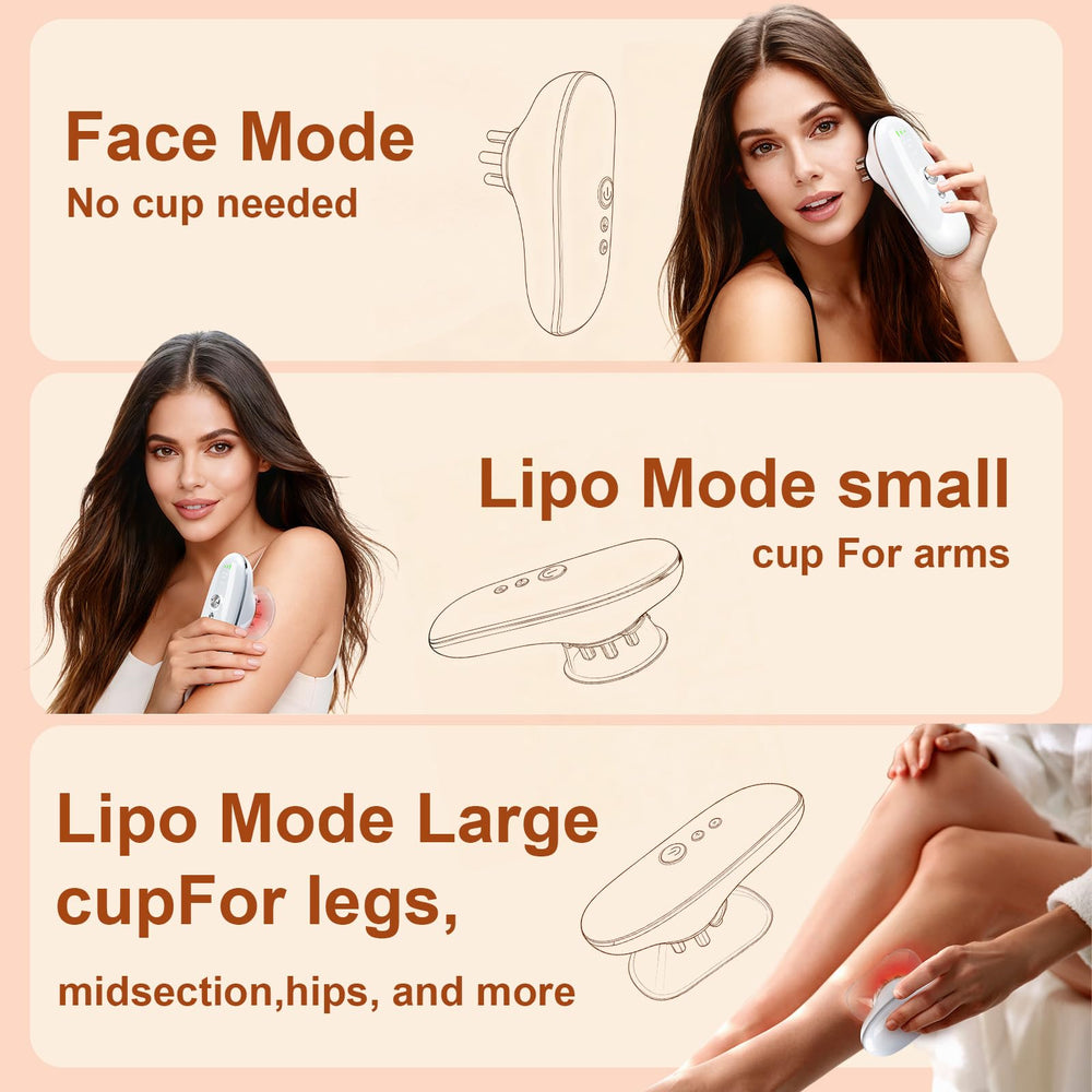 IDUNSEED cellulite round cup focuses on targeted smoothing and contour improvement.