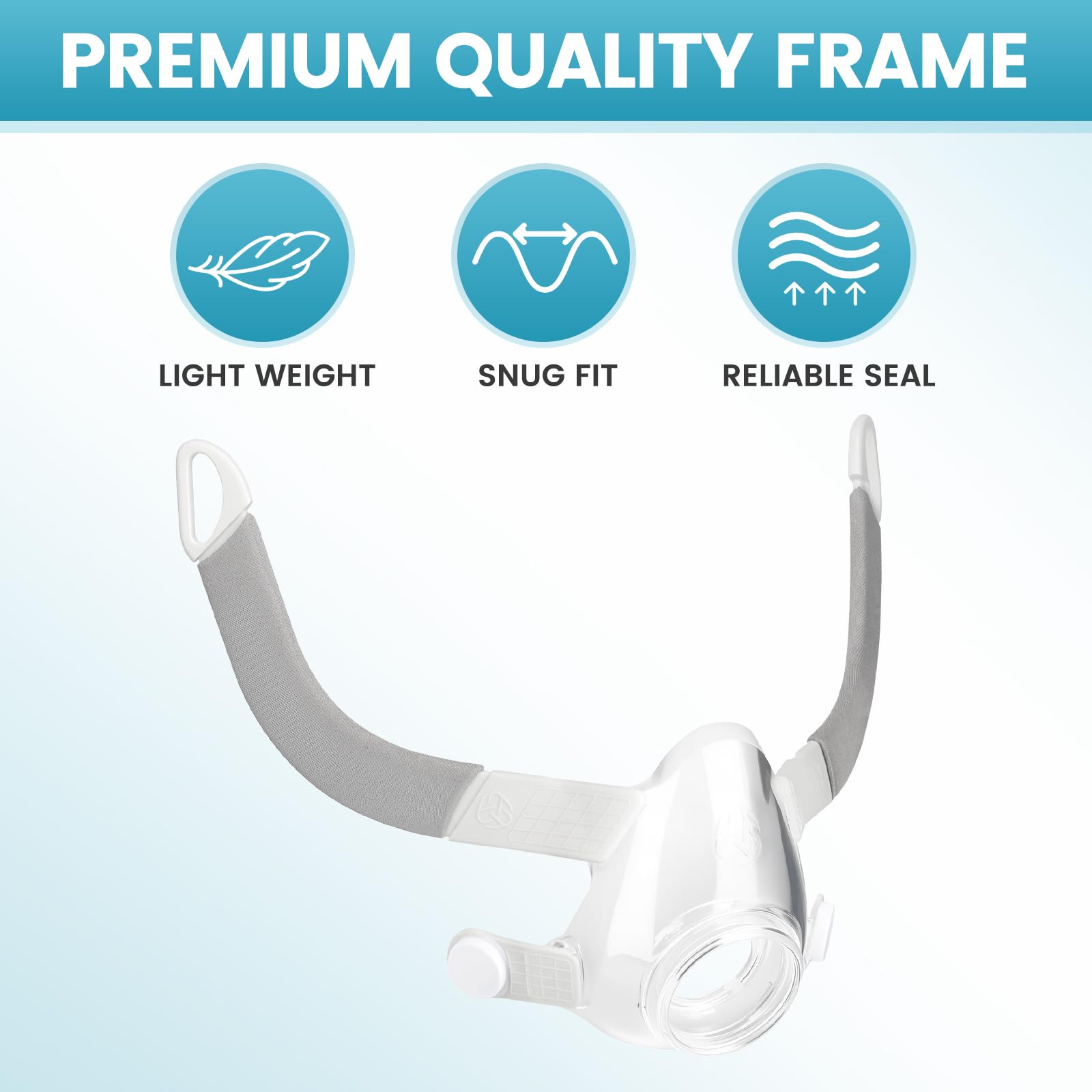 Iduola no-elbow design reduces obstruction and keeps a clean look.