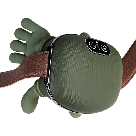 IeBilif neck massager with heat delivers 4D kneading for neck and shoulder relief.