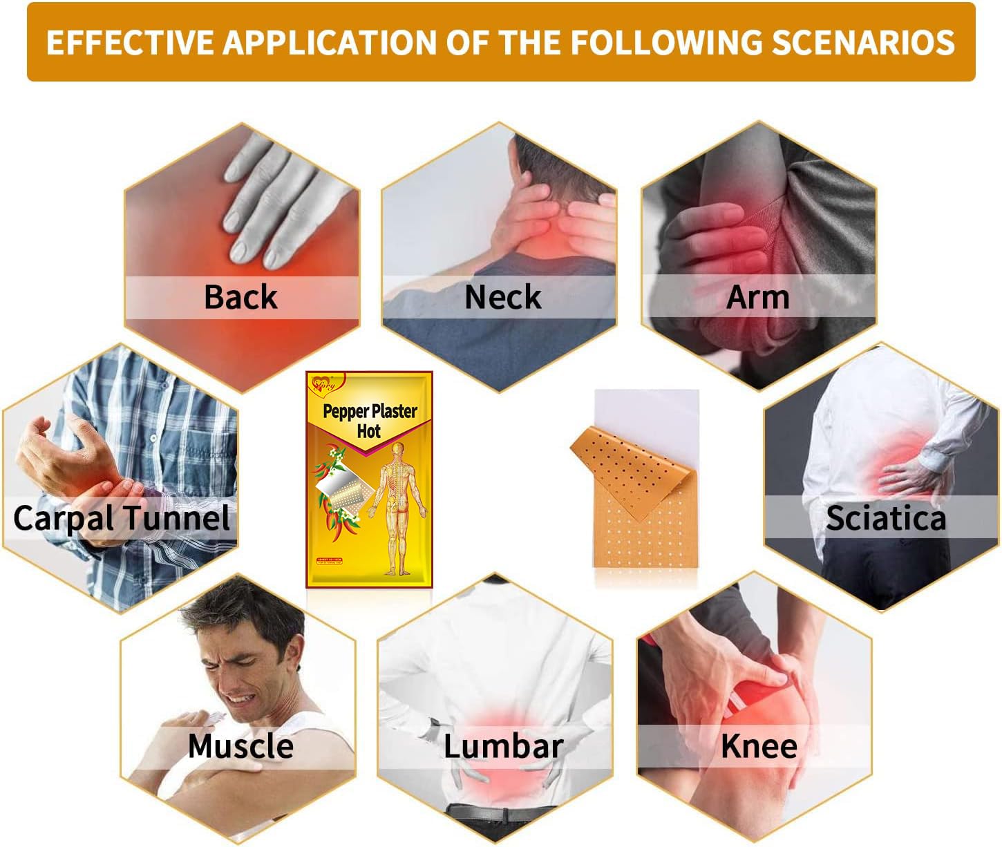 Ifory capsaicin patch knee aids warmth for comfortable bending and leg activities.