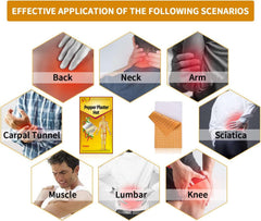Ifory capsaicin patch knee aids warmth for comfortable bending and leg activities.