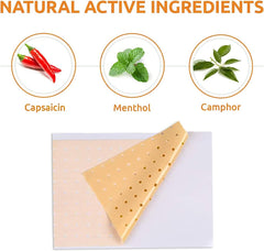 Ifory capsaicin patch waterproof design stays put during workouts.