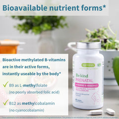 Igennus beta-carotene vitamin A pregnancy label emphasizing plant-based form