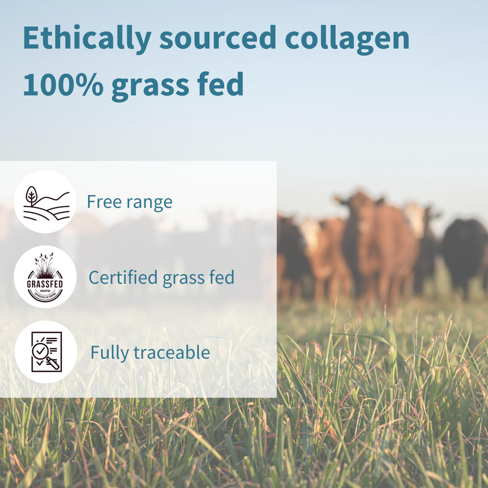 Igennus collagen powder with neutral taste blends into drinks smoothly.