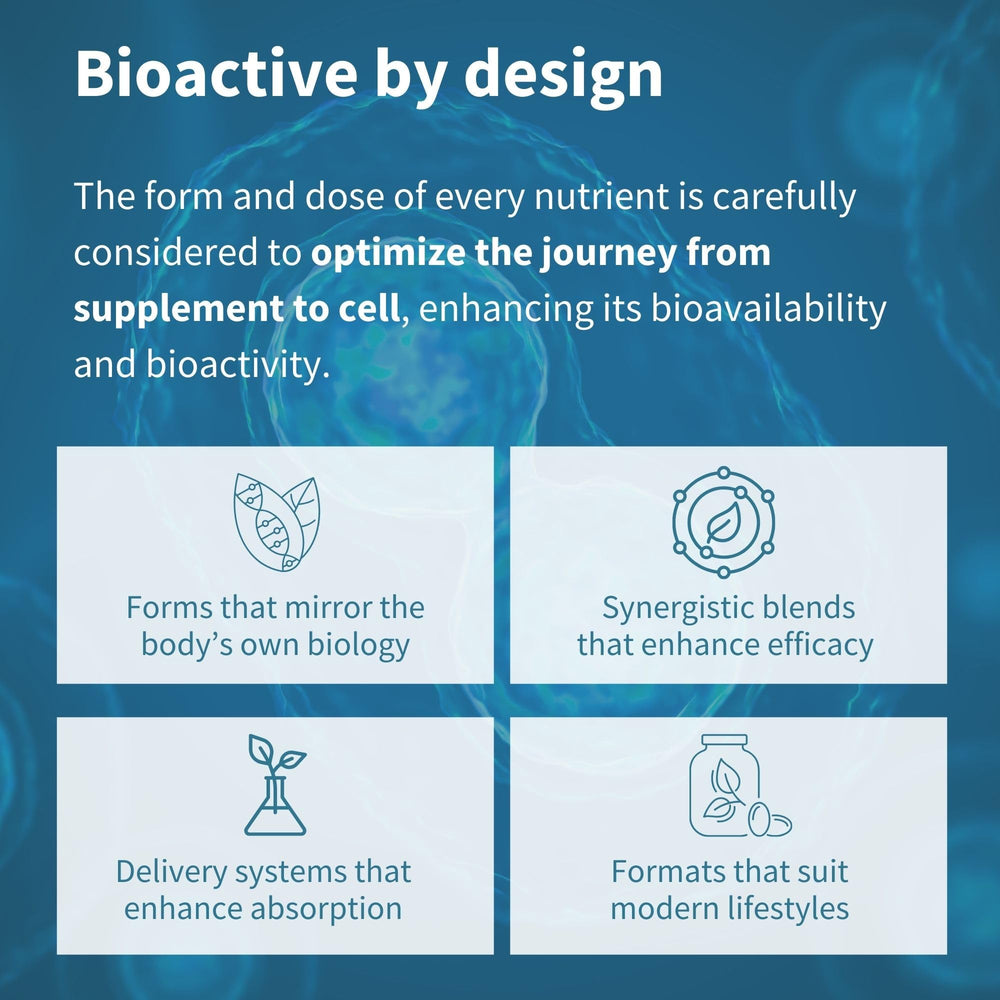 Igennus CoQ10 softgel burst visual hints at sensory experience.