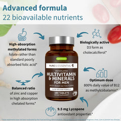 Label close-up on Igennus multivitamin highlighting methylated ingredients