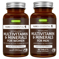 Igennus Methylated Multivitamin bottle for all-day nutrient support.