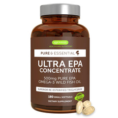 Igennus Ultra Pure Omega-3 EPA bottle with lemon flavor supports easy daily intake