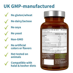 Igennus Ultra Pure Omega-3 EPA IFOS purity certification badge.