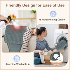 IGXHAVIZ pad supports moist therapy for deeper warmth.