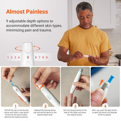 iHealth Gluco+ test strips packaging ready for use