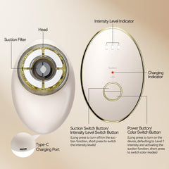 Ihelol neck-face-massager USB charging cable included for convenient charging.