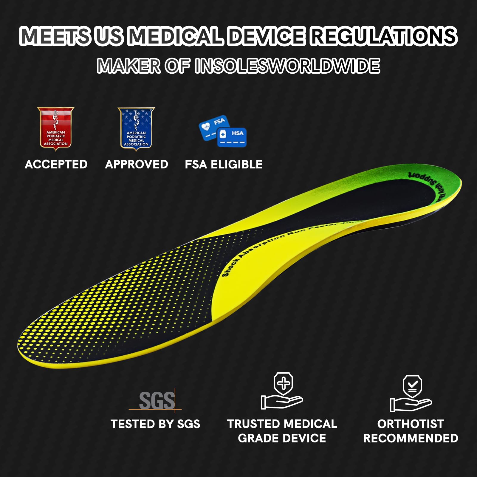 Ihuiniya insoles durable construction for training and games.