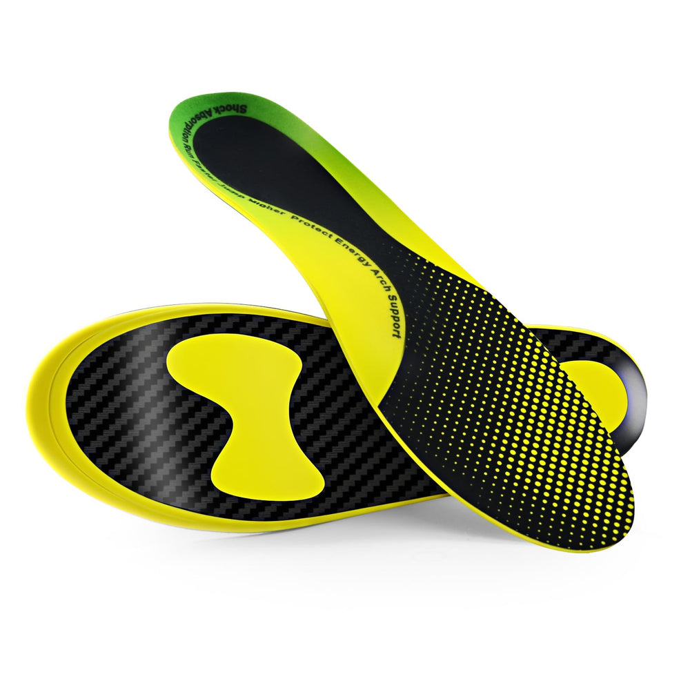 Ihuiniya carbon fiber insoles with energy plate on court boost performance.