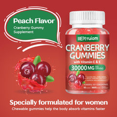 IIEltruiom cranberry gummies vegan and gluten-free packaging