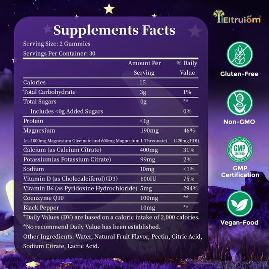 IIEltruiom kids gummies showing easy daily dosage