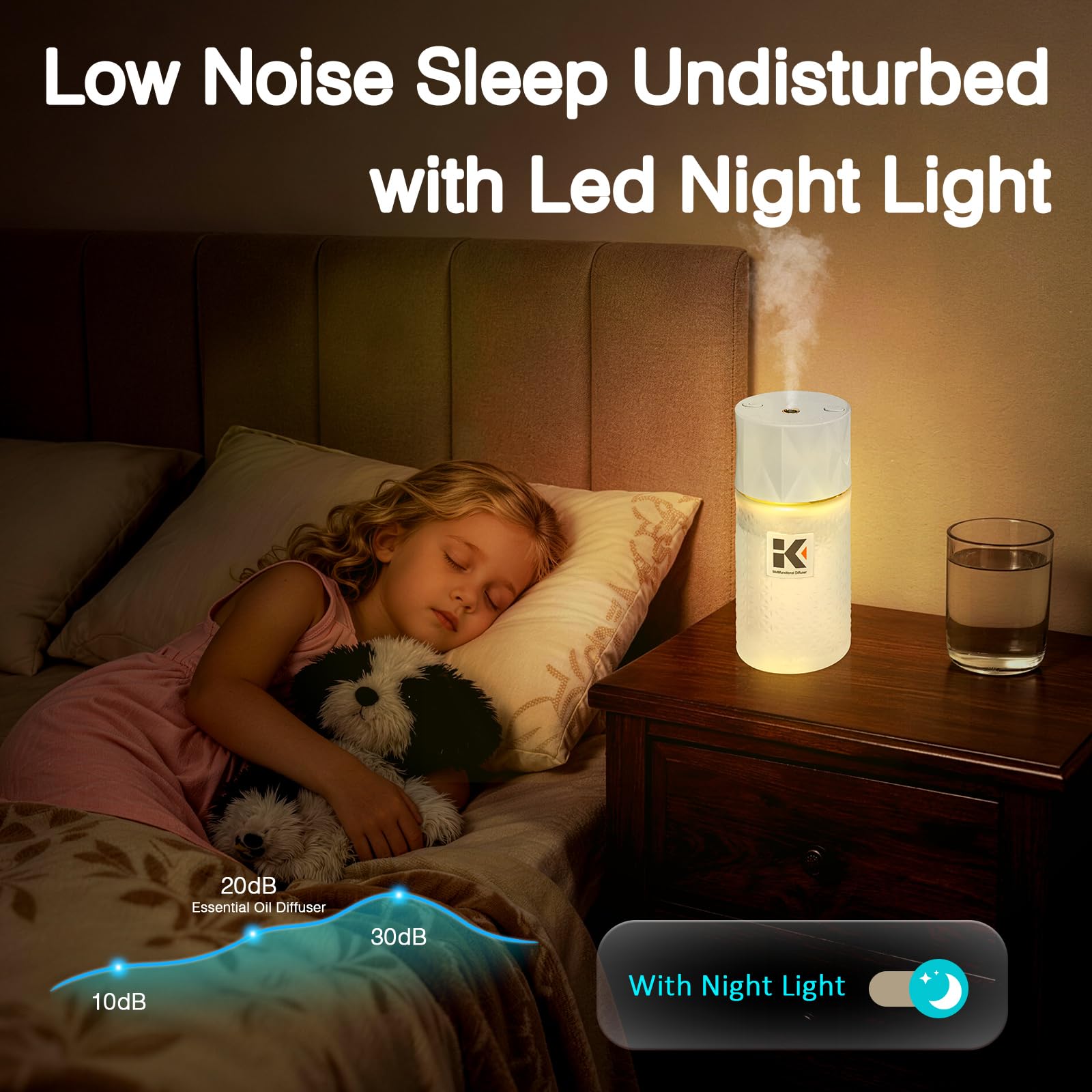Ikeda diffuser emits mist and negative ions to refresh air