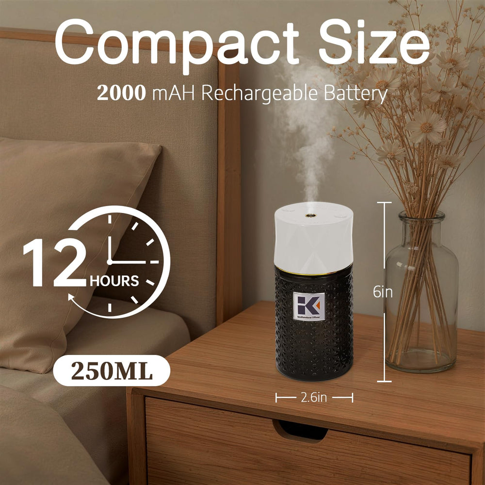 Ikeda Style-Life diffuser with night light for ambient evenings.