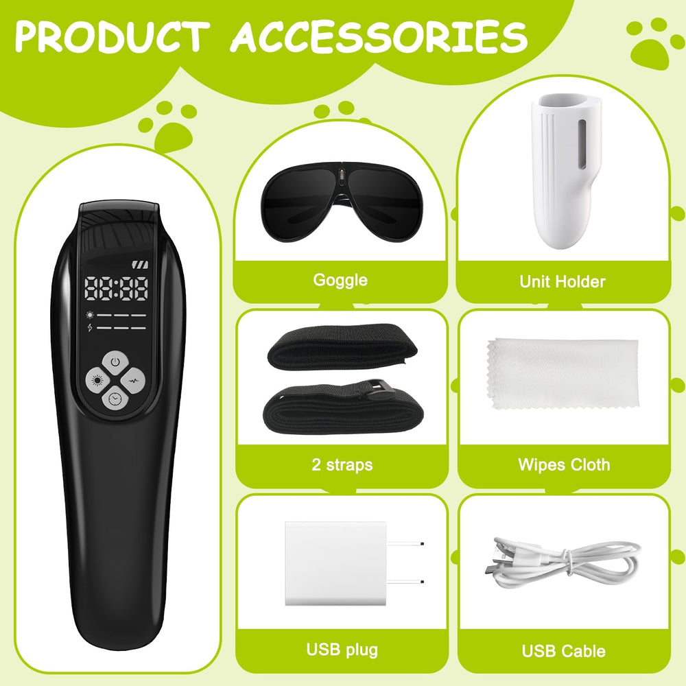 iKeener rechargeable battery supports cordless, on-the-go use.