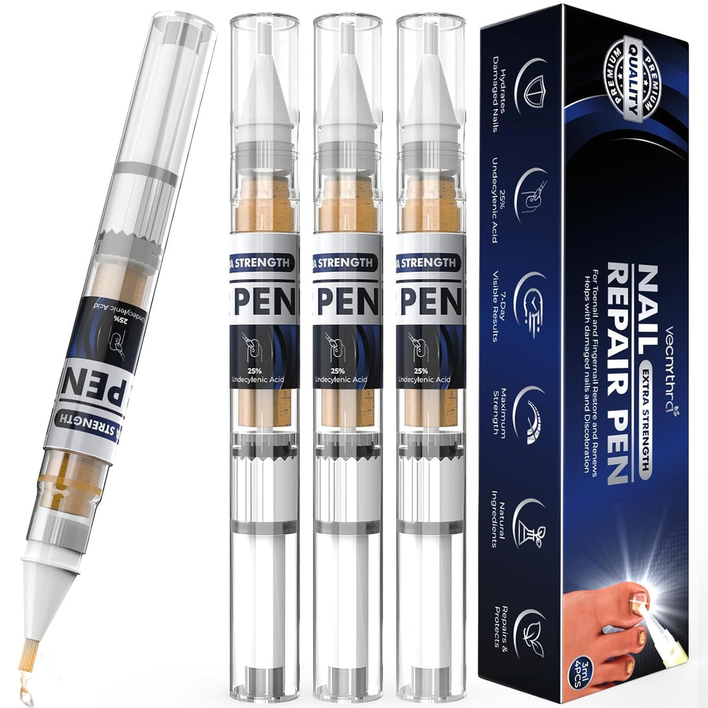 iKeener toe-nail fungus pen applying precision formula to nails