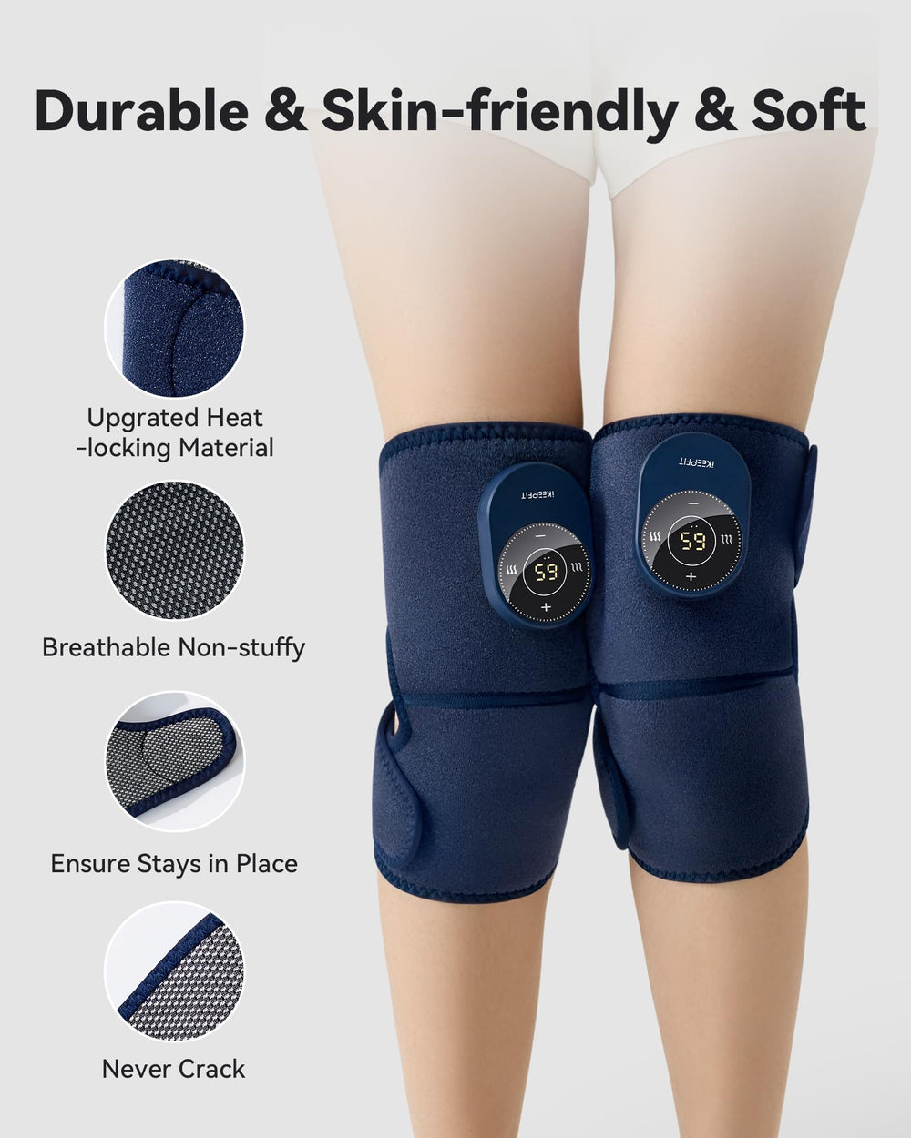 IKEEPFIT versatile massage modes support daily recovery routines.