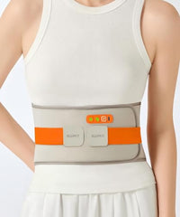 IKEEPFIT front-back heat zones highlight targeted warmth for cramps and back.