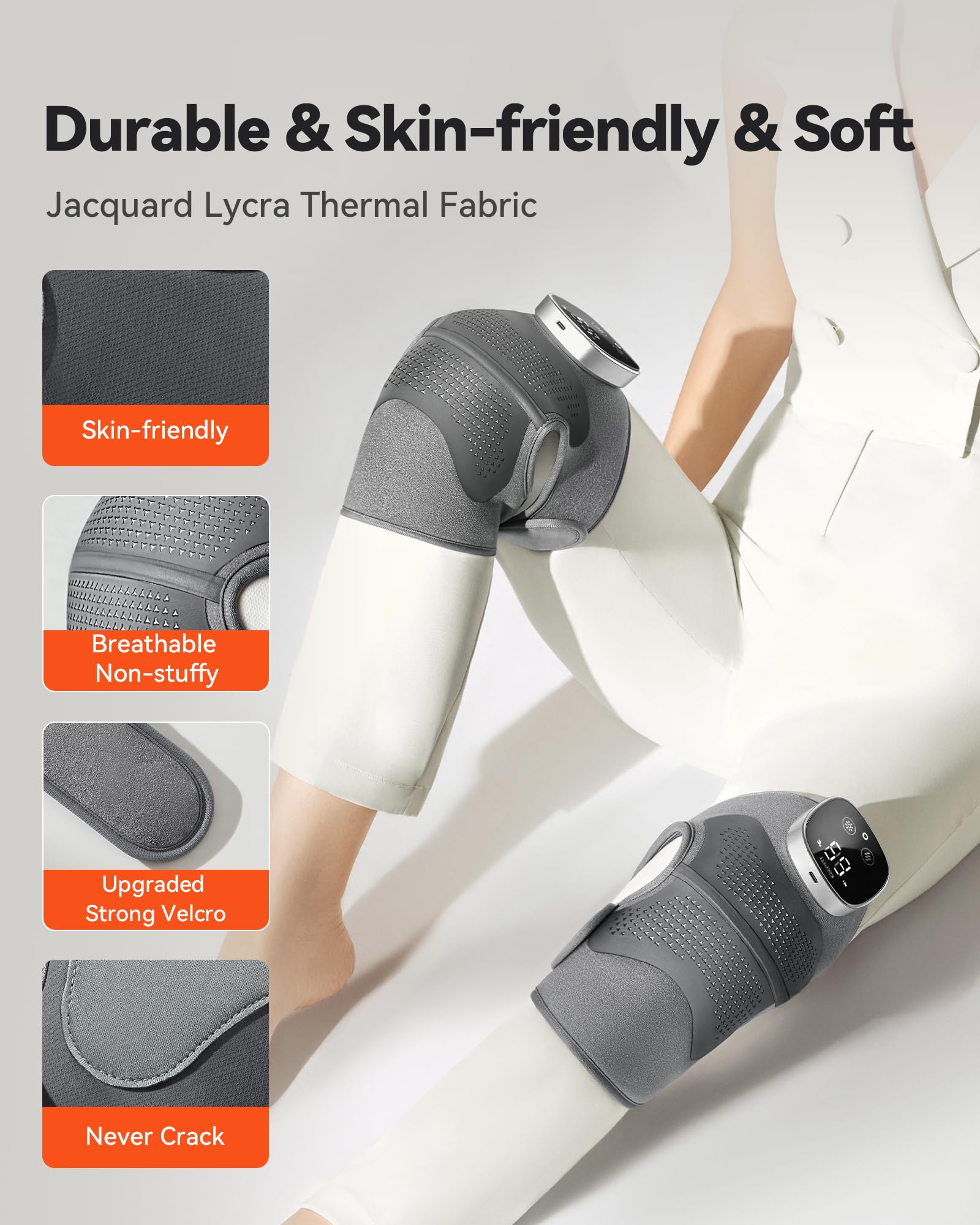 IKEEPFIT knee massager arrives as a 2-pack box for gifting or sharing.
