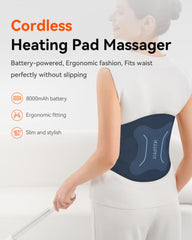 IKEEPFIT MAXwarm 4.0 8000mAh battery enables cordless freedom on the go.