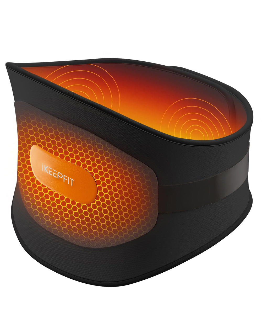 IKEEPFIT MAXwarm 3.0 back heat zone delivers targeted warmth for sore areas