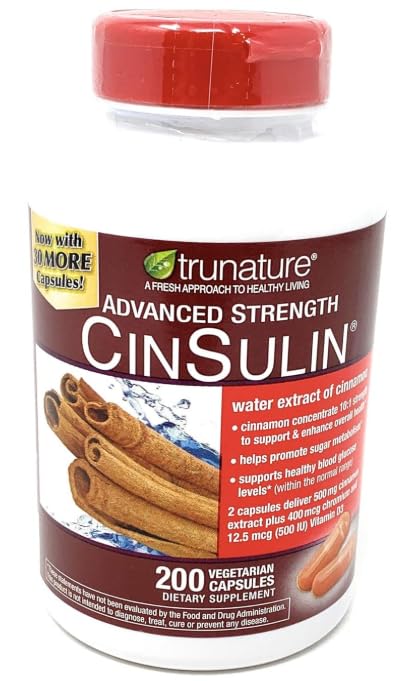 IKJ Cinsulin Cinnamon bottle label shows a cinnamon-forward wellness blend