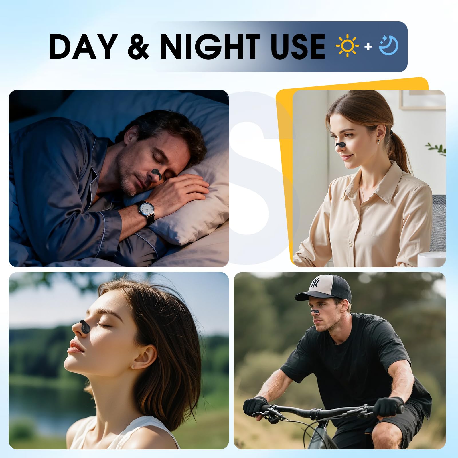 ikpetukor nasal strips morning relief – refreshed breathing after sleep
