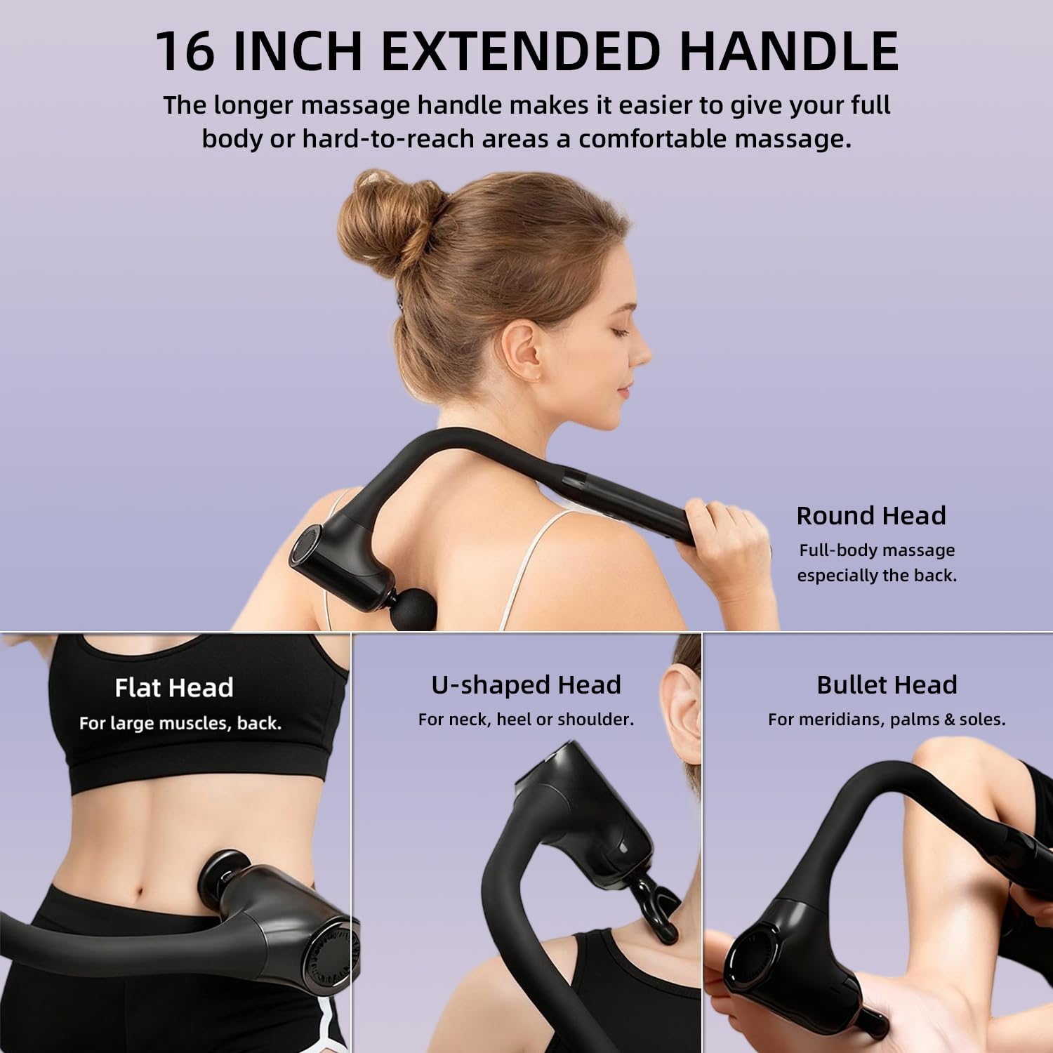 iKyoor 12mm deep-tissue percussion delivering targeted relief for knots