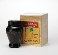Ilhwa Pure Ginseng Tea jar showing rich extract for balanced daily energy.