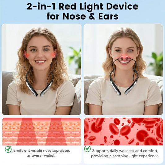 ILIEMOC neckband design close up for hands-free use