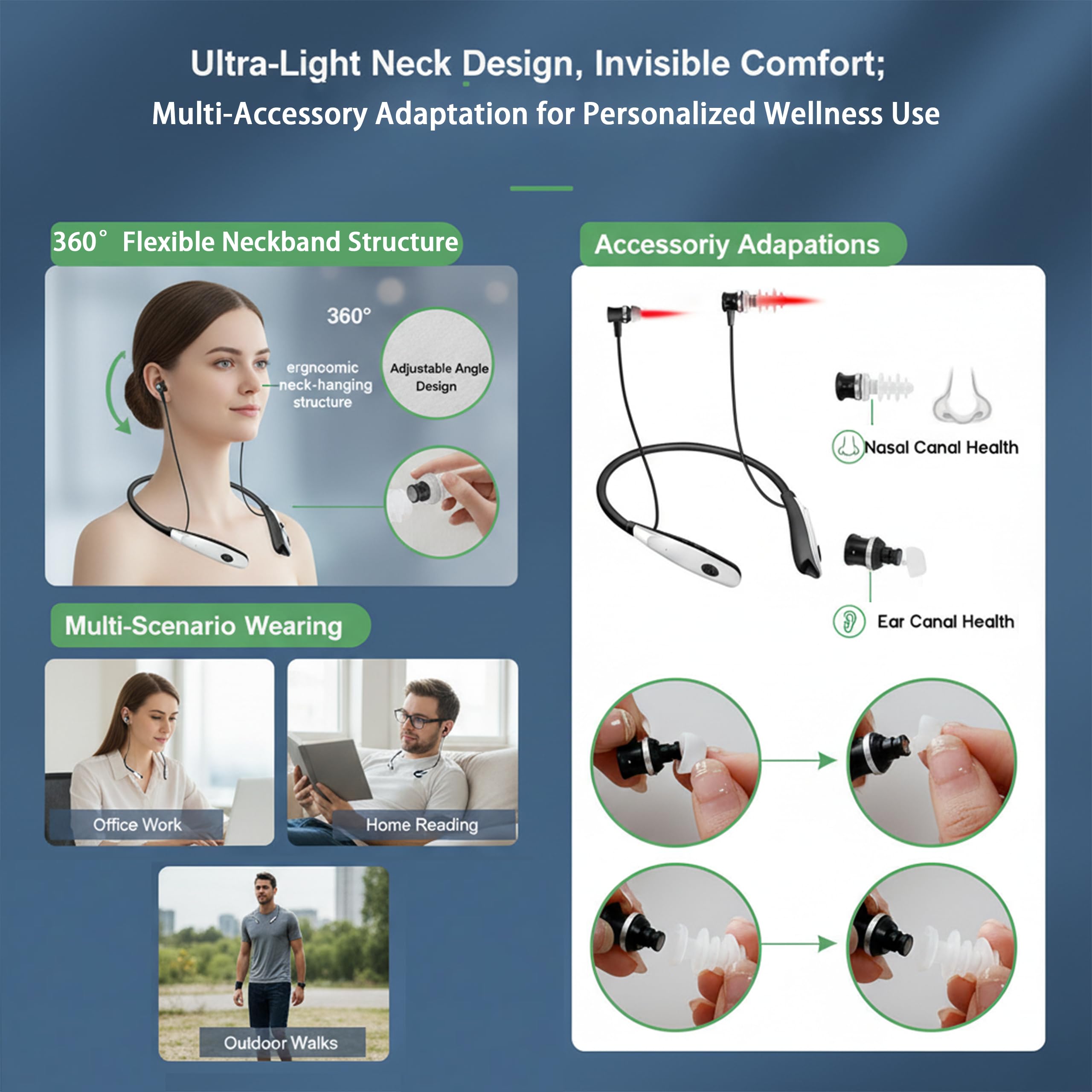 ILIEMOC seasonal comfort in dry air environments with red light