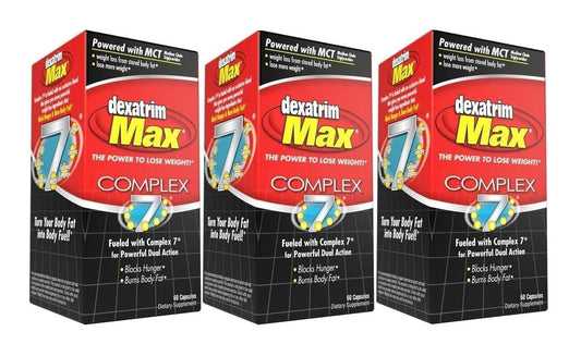 ILIOS Dexatrim Max Complex-7 bottle front view for daily use