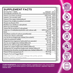 ILIVA prenatal formula highlighting iron and iodine for daily support