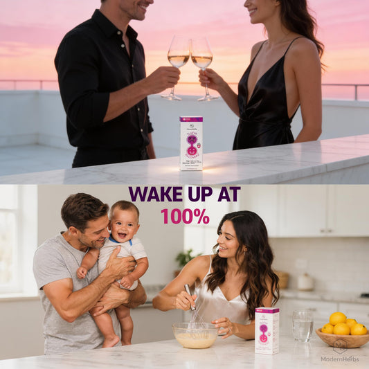 Iluna bottle open for convenient on-the-go pouring