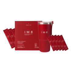 IM8 Daily Ultimate Essentials bottle for convenient daily nutrition.