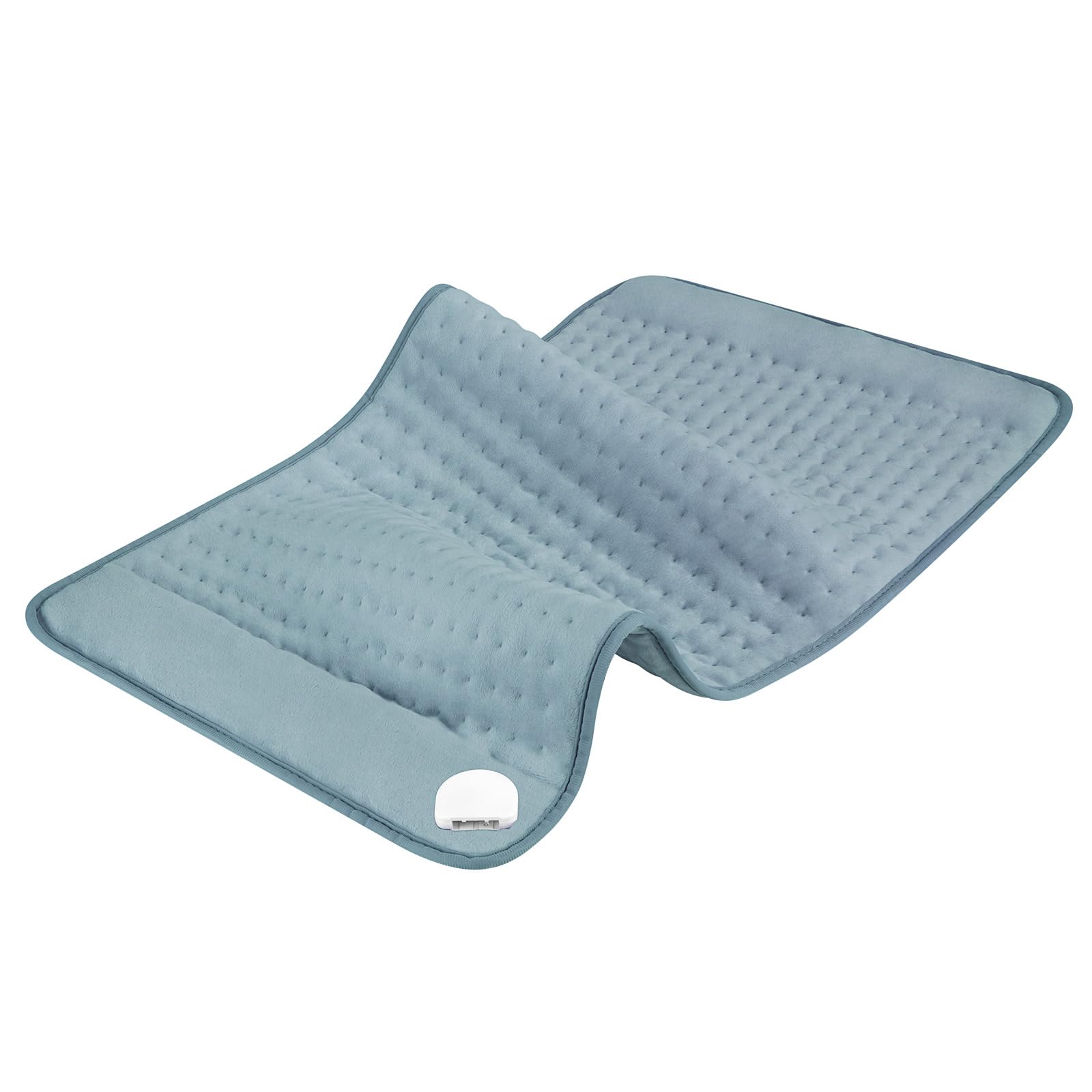 Vilicert electric heating pad close-up with plush fabric for soothing warmth