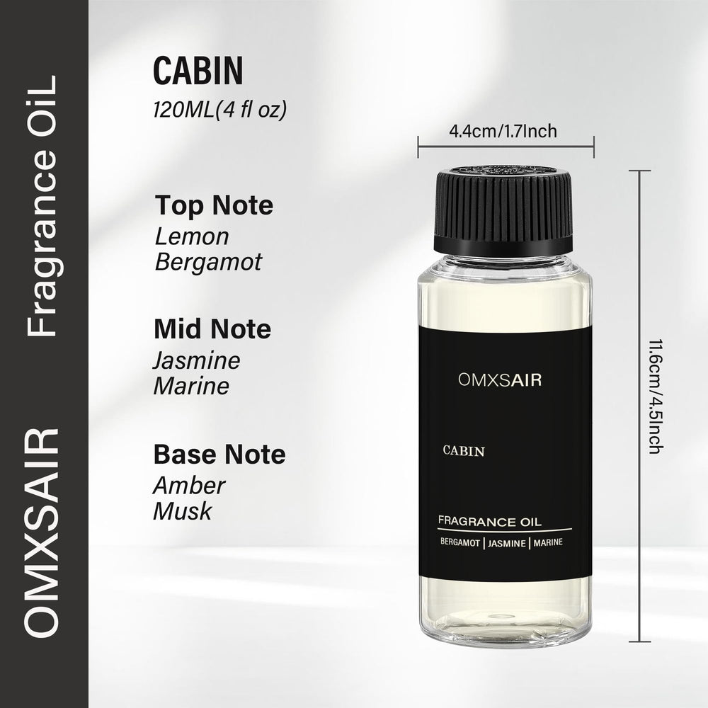 omxsair-diffuser-oil-jasmin-bergamot-marine-blend closeup for calming fragrance